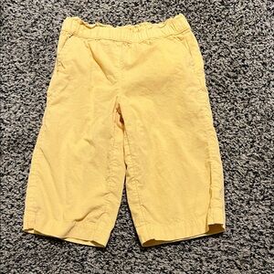 Dip Light Yellow Toddler Cropped Pants